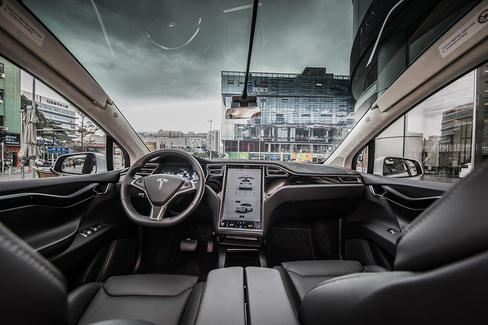 这次选择带翅膀的suv特斯拉modelx90d到店鉴赏