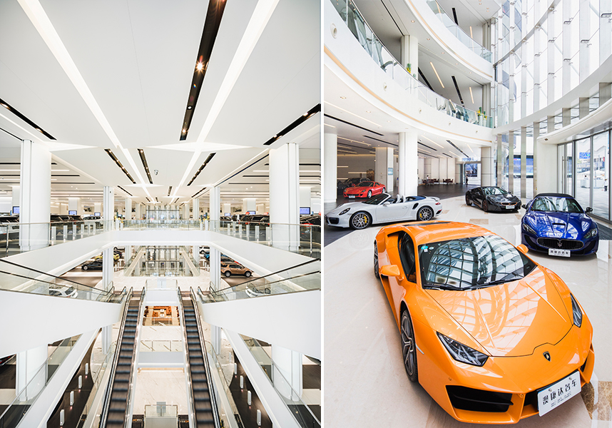 澳康达创全球最大二手车交易展厅