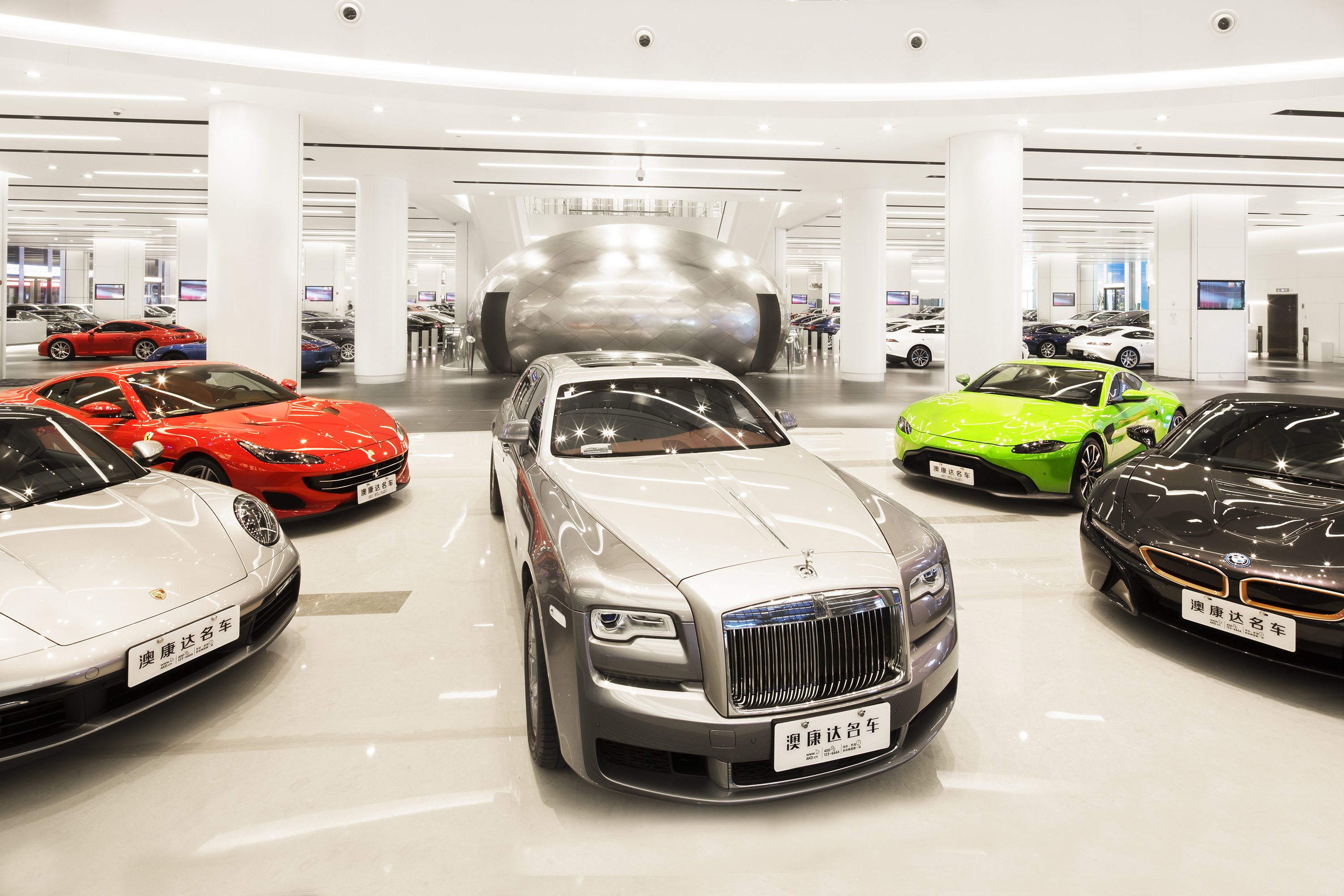全球最大二手车展厅,都有哪些惊艳之处澳康达名车广场